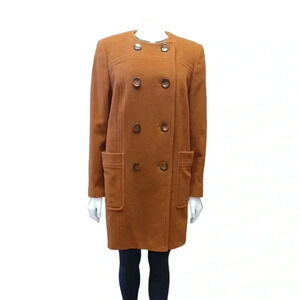 Marks & Spencer Wool Cashmere Blend Car Coat  Size 16UK/12US